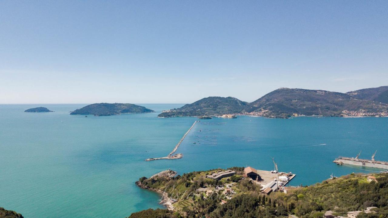 Vista Sul Blu ,Baia Blu, Lerici 아파트 외부 사진